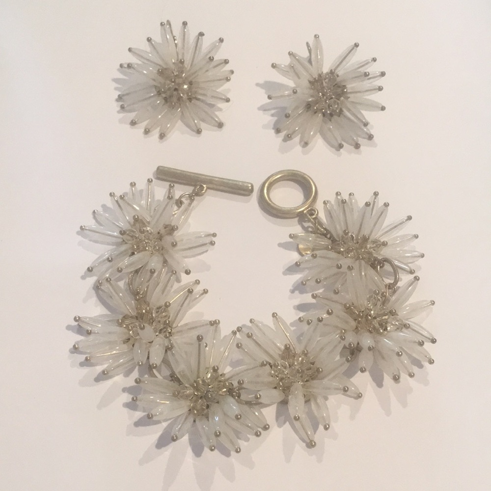 Talbots bracelet and earrings set